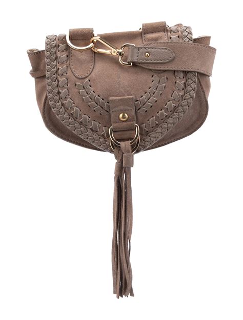 See by Chloé Collins Small Suede Crossbody Bag 